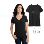 Women’s Perfect Blend V-Neck Feta Tee